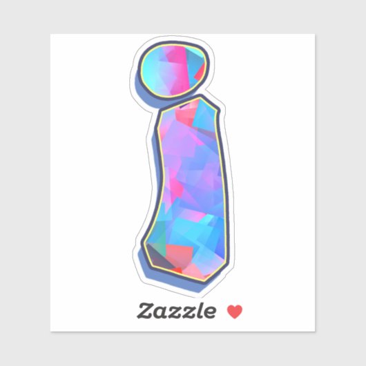 Letter I _ Graffiti alfabet letters Sticker (Vel)