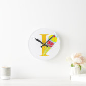 Letter I Initiaal-klok Ronde Klok (Huis)