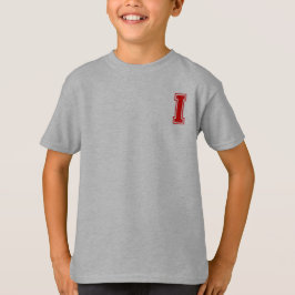 Letter I - Initiaal naam alfabet monogram T-shirt