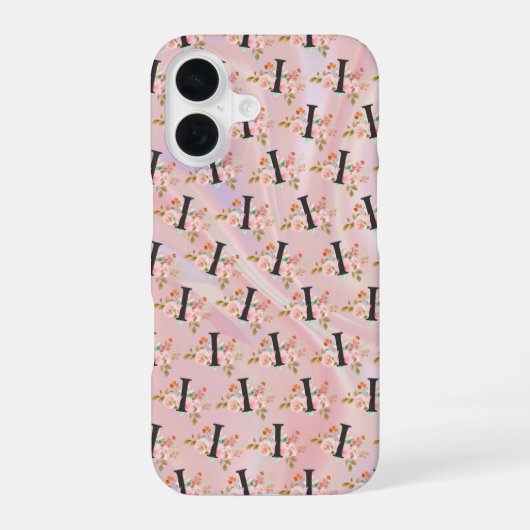 Letter I iPhone 16 Hoesje (Achterkant)