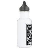 Letter I Middeleeuwse Monogram Art Nouveau Waterfles (Links)
