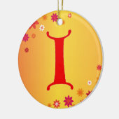 Letter I Ornament (Links)