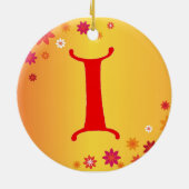 Letter I Ornament (Achterkant)