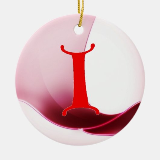 Letter I Ornament (Voorkant)