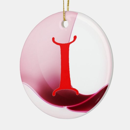 Letter I Ornament (Links)