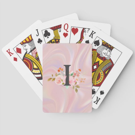 Letter I Pokerkaarten (Achterkant)