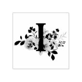 Letter I Rubberstempel (Afrduk)