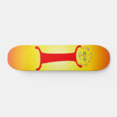 Letter I-skateboard Skateboard (Horizontaal)