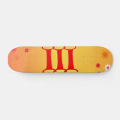 Letter I-skateboard Skateboard (Horizontaal)
