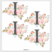 Letter I Sticker (Vel)