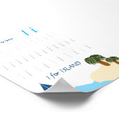 Letter I Volgen Poster voor Kinderen (Hoek)