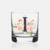Letter I Whisky Glas (Achterkant)