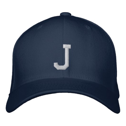 Letter J baseball cap jesus hat (Voorkant)