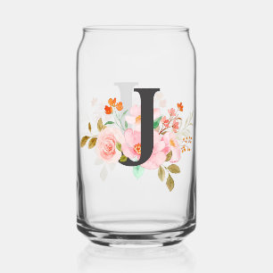 Letter J Blikvorm Glas