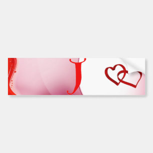 Letter J Bumpersticker