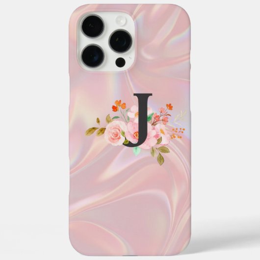 Letter J Case-Mate iPhone Case (Achterkant)
