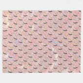 Letter J Fleece Deken (Voorkant (Horizontaal))