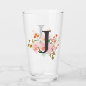 Letter J Glas (Achterkant)