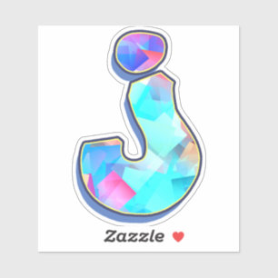 Letter J _ Graffiti alfabet letters Sticker