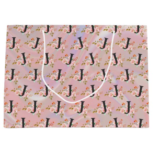 Letter J Groot Cadeauzakje (Voorkant)