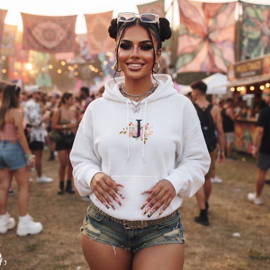 Letter J Hoodie