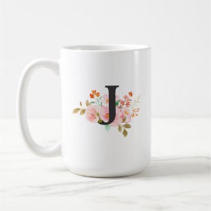 Letter J Koffiemok