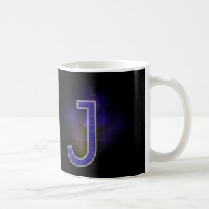 Letter J Koffiemok