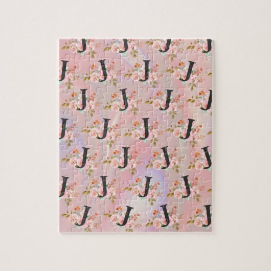 Letter J Legpuzzel (Verticaal)