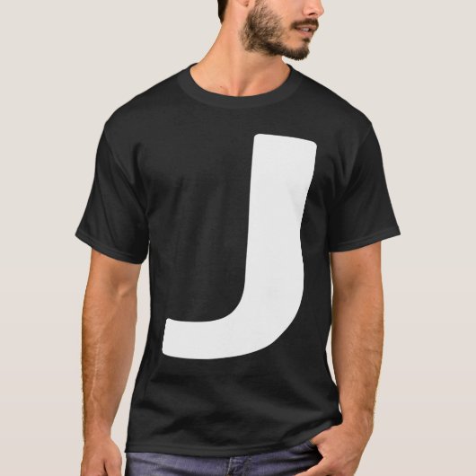 Letter J Lowercase Halloween ABC Letter J T-shirt (Voorkant)