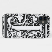Letter J Middeleeuwse Monogram Art Nouveau Case-Mate iPhone Case (Achterkant (horizontaal))