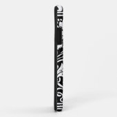 Letter J Middeleeuwse Monogram Art Nouveau Case-Mate iPhone Case (Achterkant/rechts)