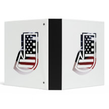 Letter J Monogram Initiaal USA