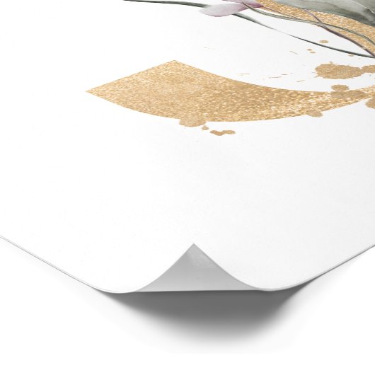 Letter J Monogram Poster (Hoek)