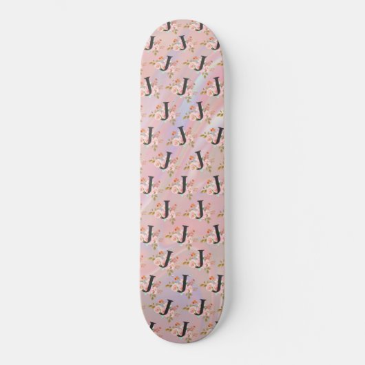 Letter J Persoonlijk Skateboard (Voorkant)