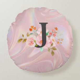 Letter J Rond Kussen