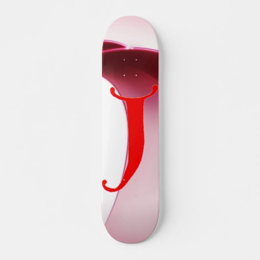 Letter J Skateboard (Voorkant)