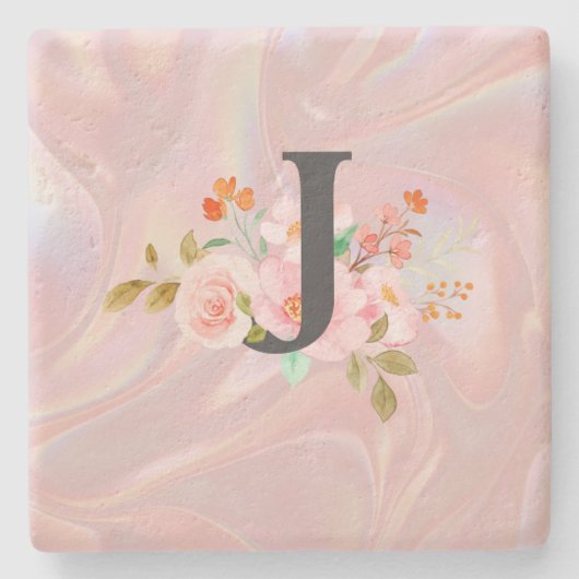 Letter J Stenen Onderzetter (Voorkant)