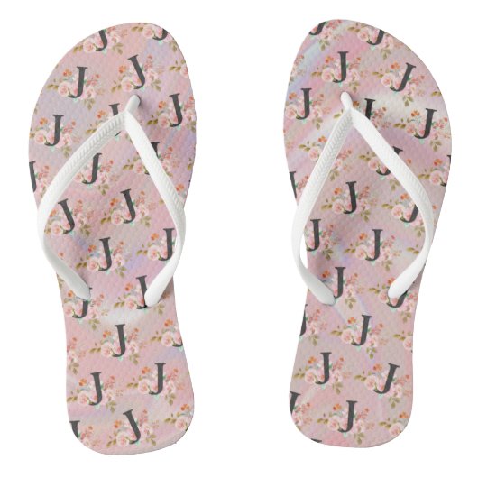 Letter J Teenslippers (Voetbed)