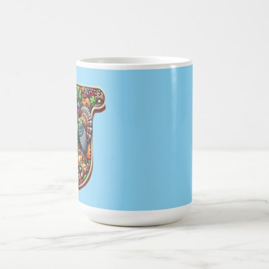 Letter J Thanksgiving style gift  Koffiemok (Center)