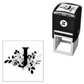 Letter J Zelfinktende Stempel (In situ)