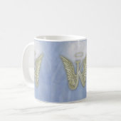 Letter K Angel Monogram Koffiemok (Voorkant links)