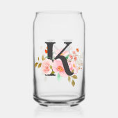 Letter K Blikvorm Glas (Achterkant)