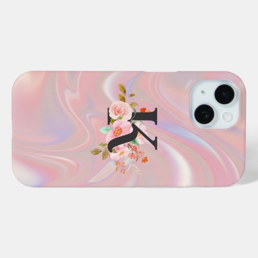 Letter K Case-Mate iPhone Case (Achterkant (horizontaal))