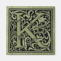 Letter K Eerste Letter Monogram