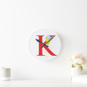 Letter K Initiaal klok (Huis)
