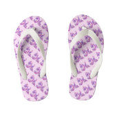 Letter K monogram teenslippers voor doodle kunst (Voetbed)