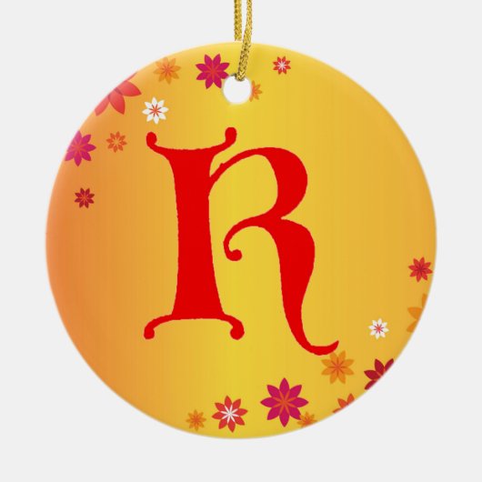Letter K Ornament (Voorkant)