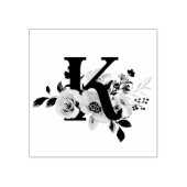 Letter K Rubberstempel (Afrduk)