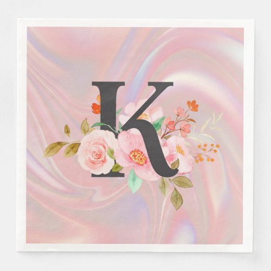 Letter K Servet (Voorkant)