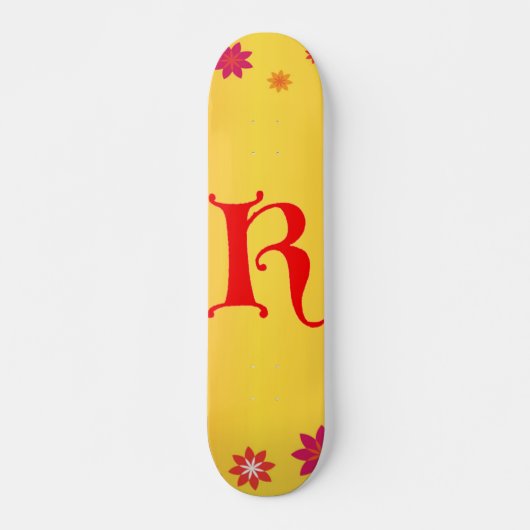 Letter K Skateboard (Voorkant)